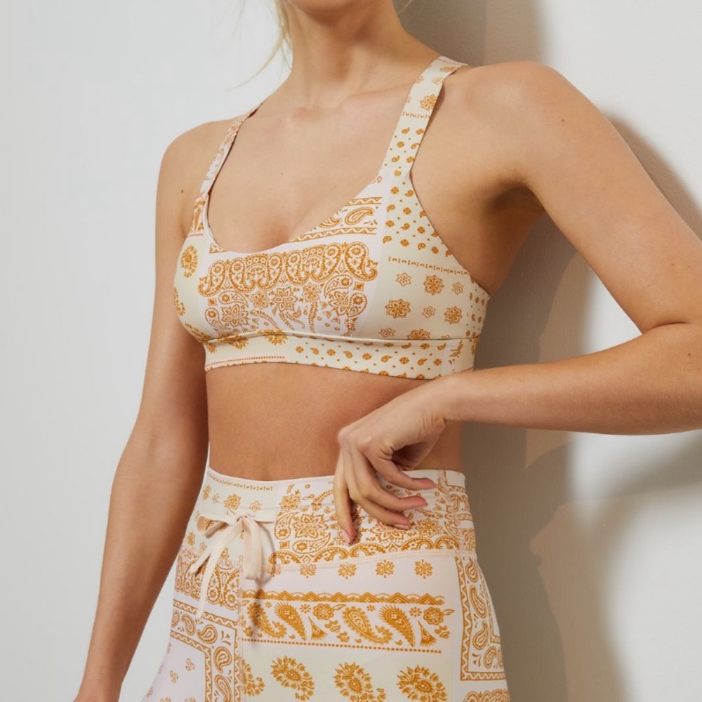 The Upside Carmen Bandana Sports Bra